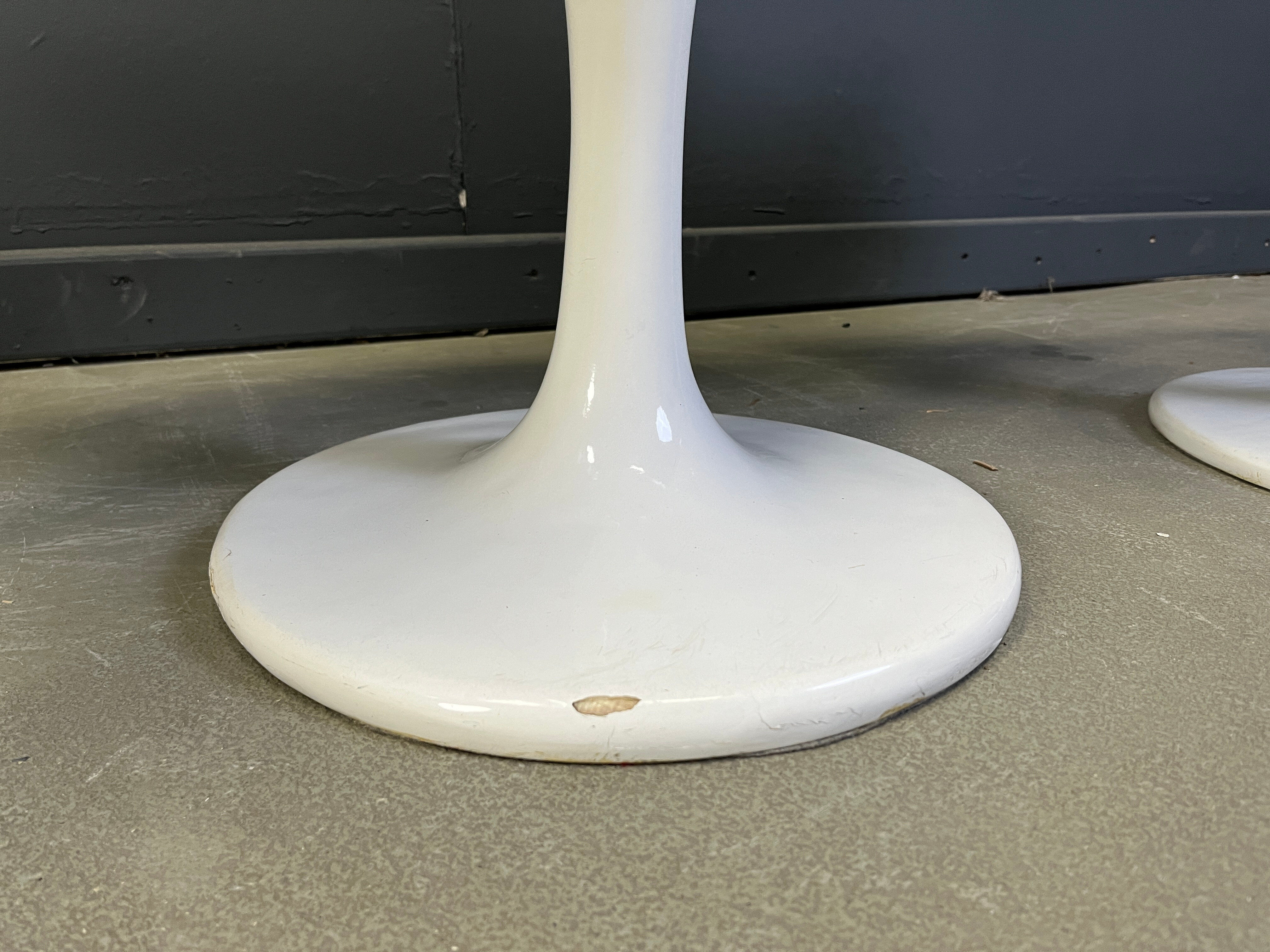 Vintage fiberglass space age tulip dining chairs, set of 4 - 1960s