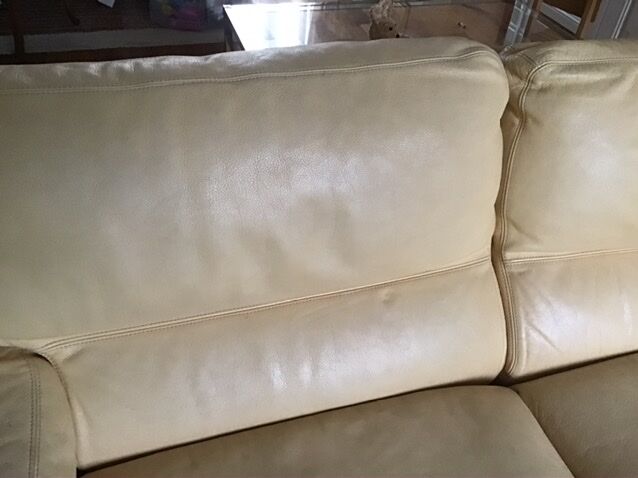Pair of grained leather sofas Duvivier iconic model Maillol 1990