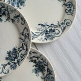 5 assiettes plates