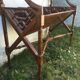 Mahogany hotel magazine/book rack