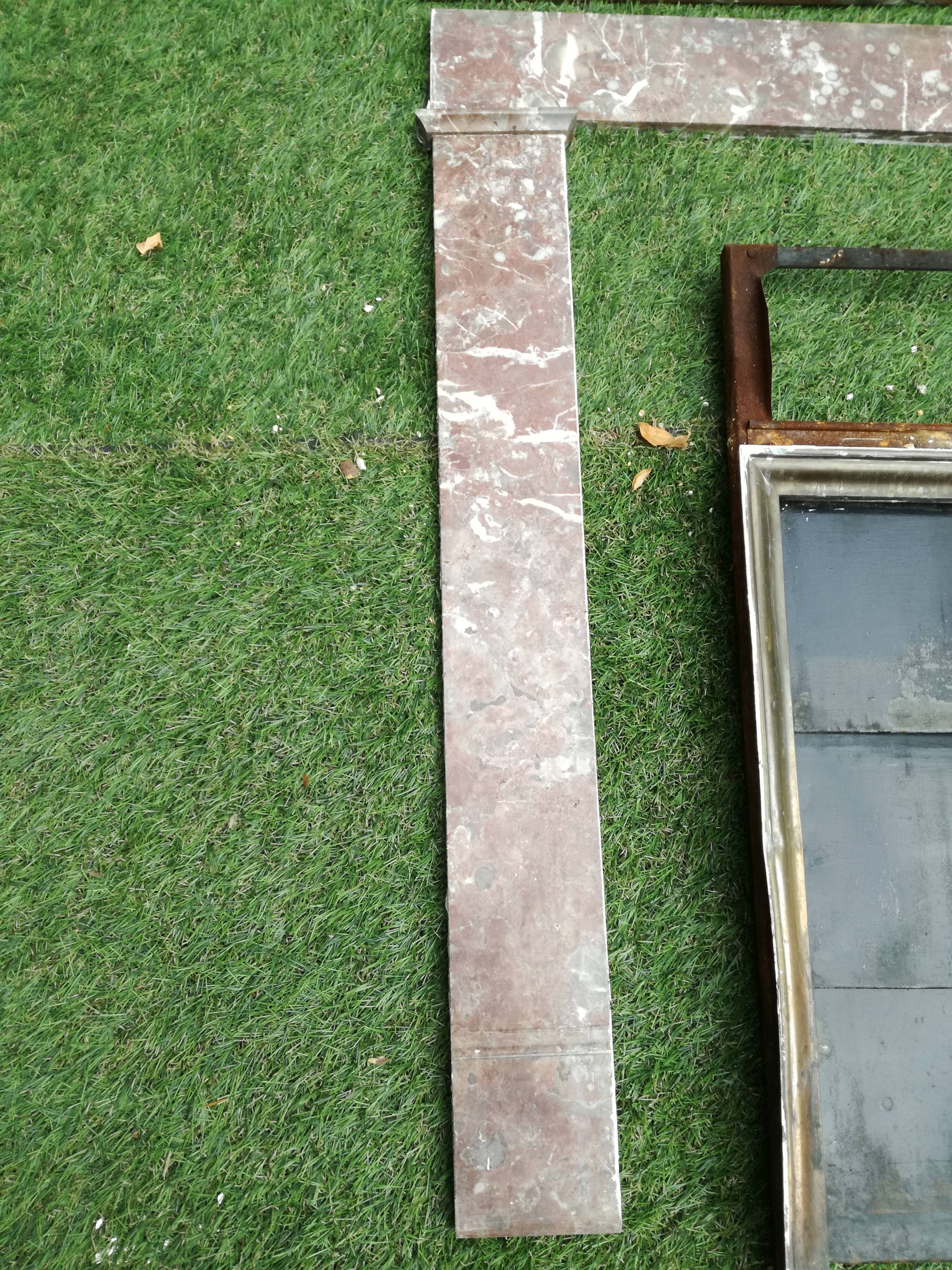 Marble fireplace XIX th