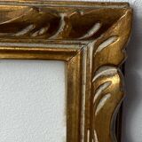 Carved wooden frame