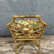 Asia 20th century: rattan and bamboo office chair circa 1950-1970