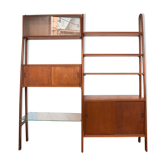 Bibliothèque Italienne des années 50-60 en teck