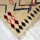 Handmade Moroccan Berber carpet 234 x 153 CM
