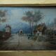 Peinture signe Allard du XIXème siecle