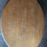 Old wooden table with folding flaps