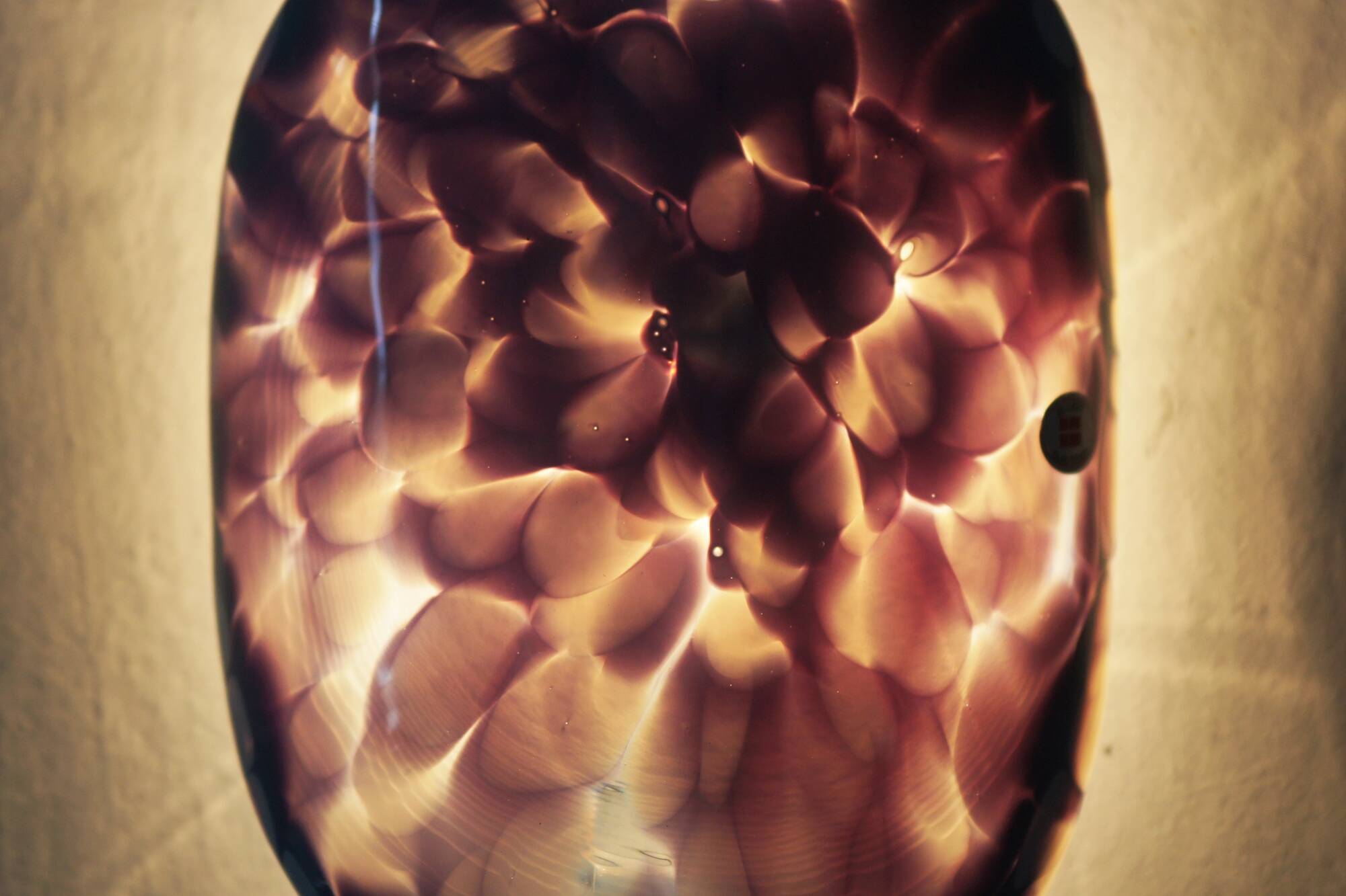 Appliques murales en verre scandinaves d'El Light, ensemble de 2