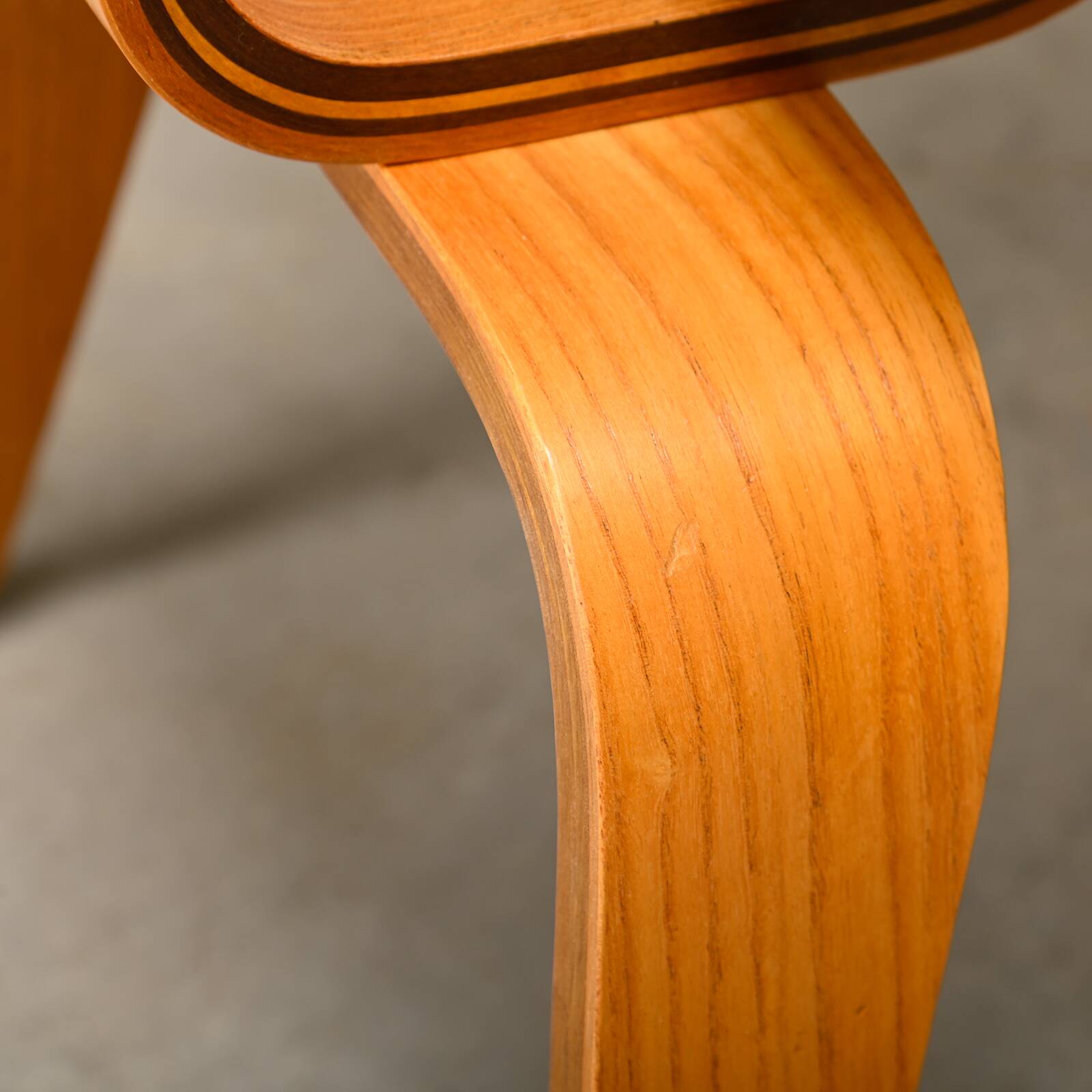 Charles and Ray Eames Early DCW Ash Plywood Dining Chairs for Herman Miller