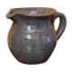 Artisanal pitcher in blue sandstone