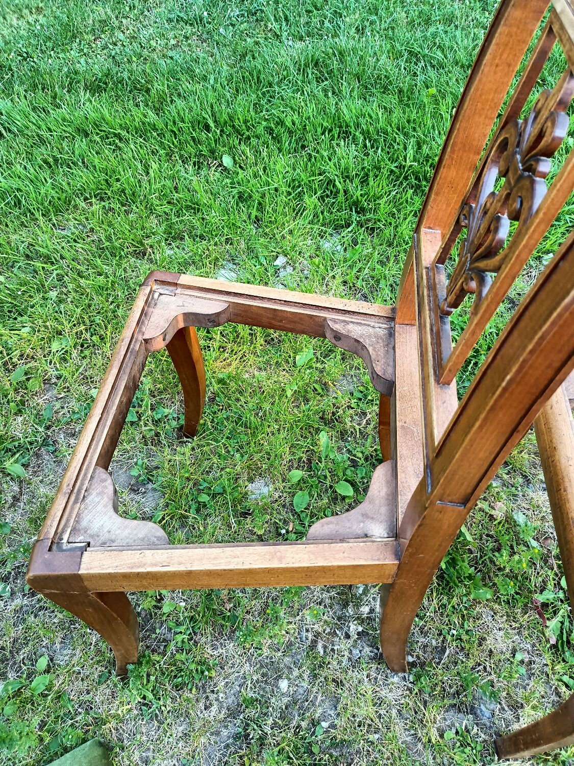 6 lounge chairs old Louis XVI Directoire style