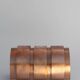 Hans-Agne Jakobsson wall lamp in copper, model V155 - Sweden, 1960s