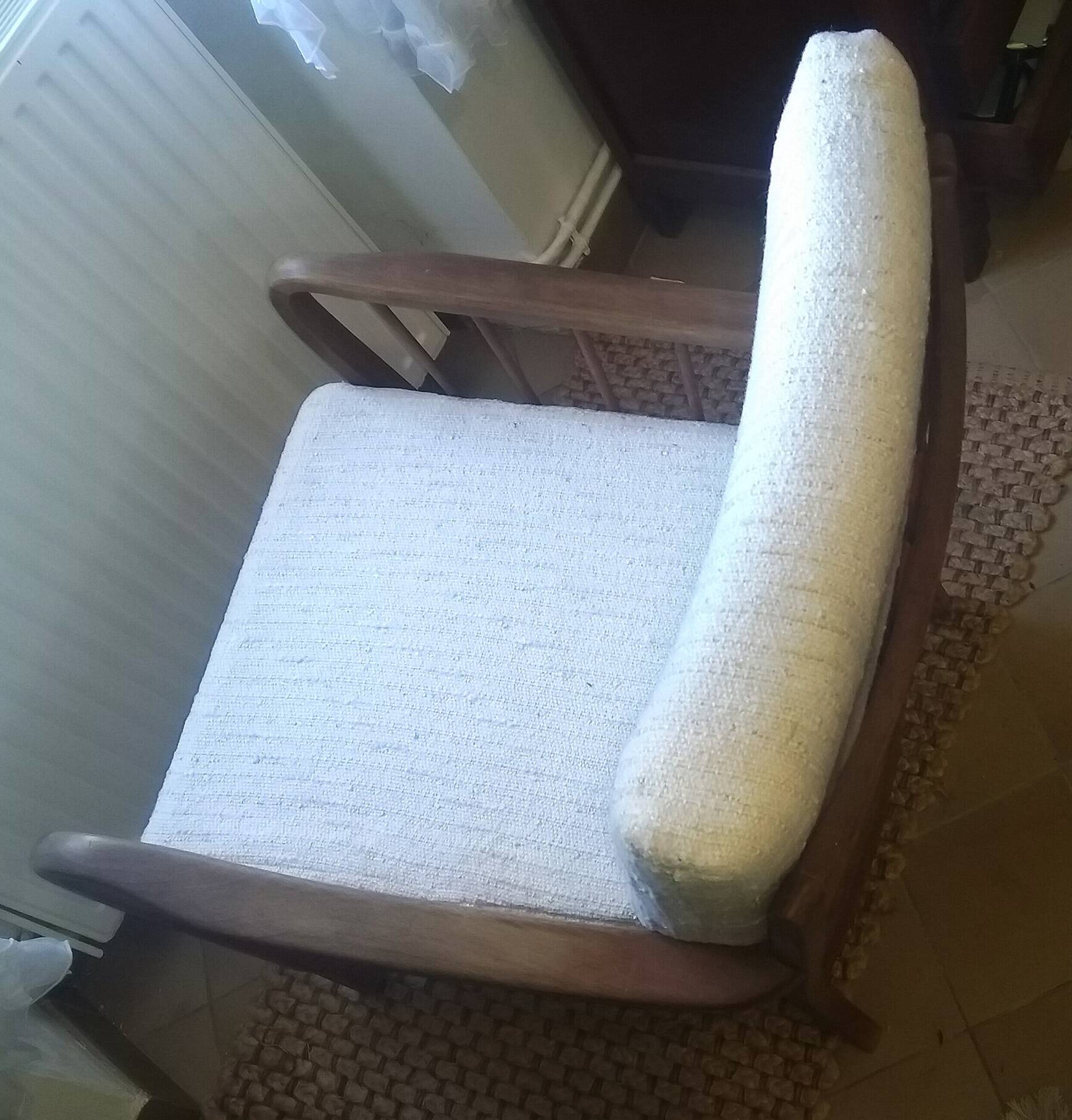 Large Scandinavian armchair