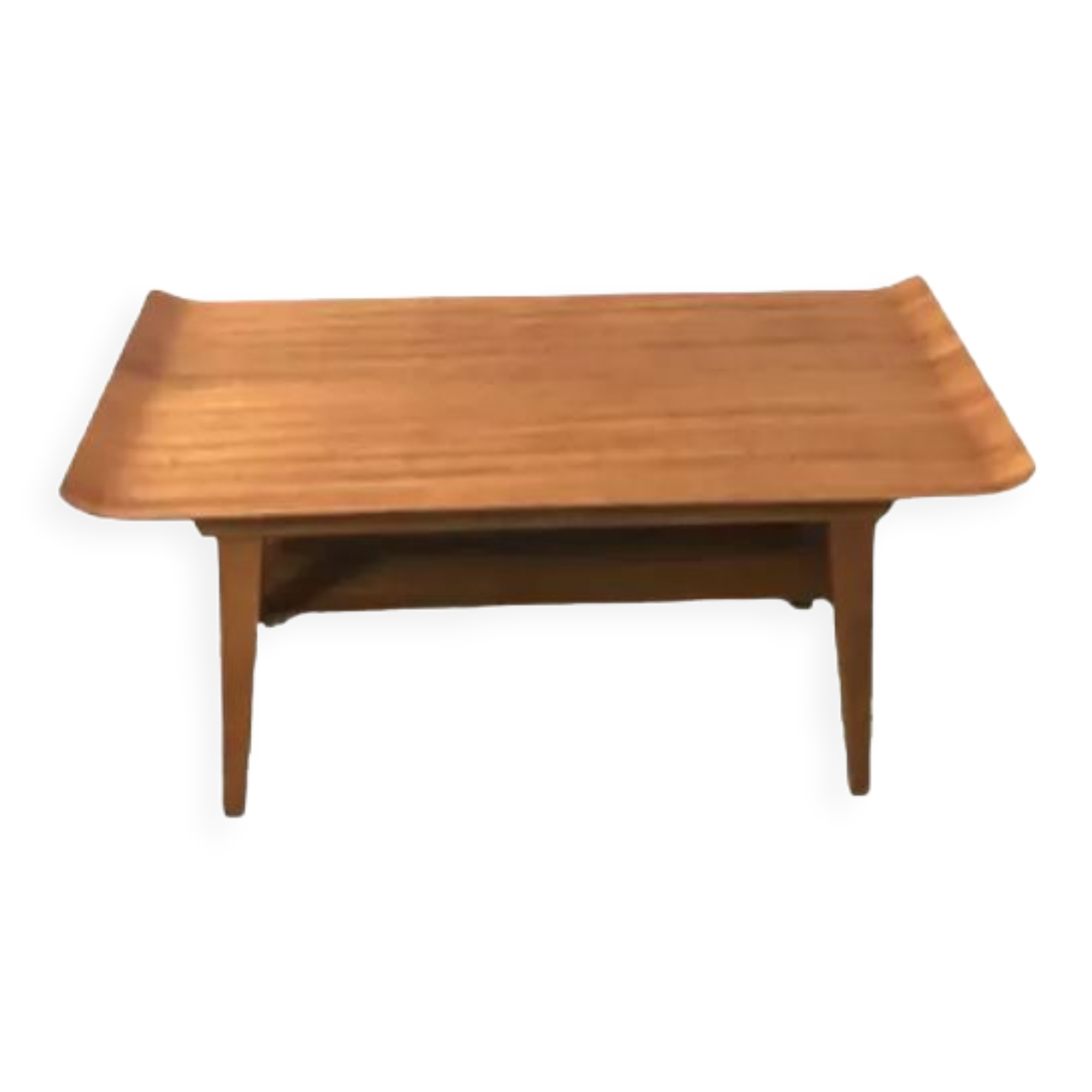 Scandinavian solid wood coffee table