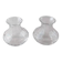 Pair of small antique vases, Touraine model, in Saint Louis crystal