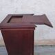 Watchmaker's trade furniture jeweler with antique mahogany secret