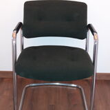 Paire de fauteuils Stafor vert bouteille