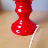 Ceramic and opaline lamp 1970.