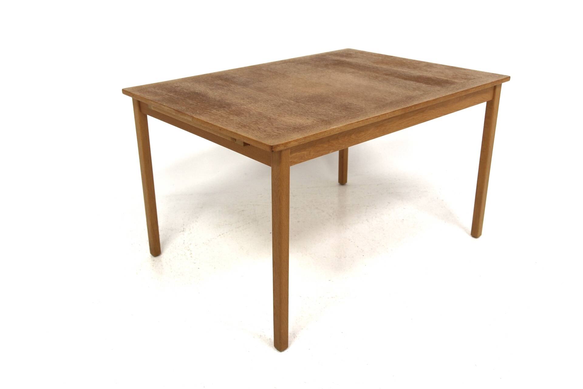 Oak “portfolio” dining room table, Sweden, 1960s