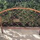 Bamboo and rattan headboard