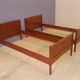 Pair of twin / Scandinavian daybay teak