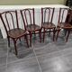 Suite de 4 chaises de bistrot Thonet, années 1930