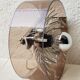 Plexiglas and flower metal wall lamp 70