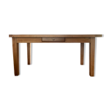 Solid wood table