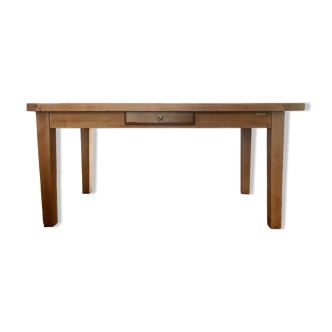 Solid wood table