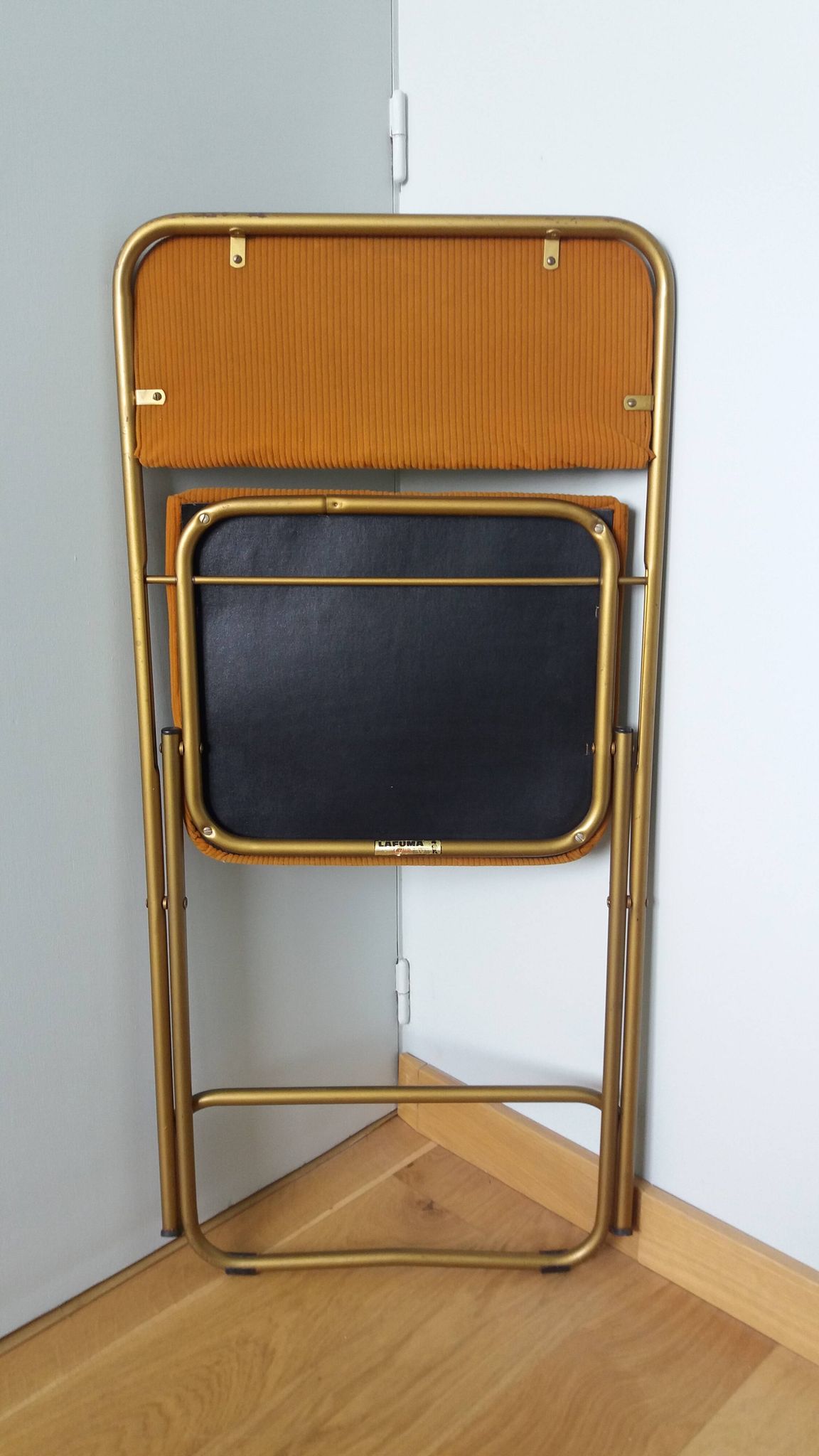 Chaise pliante Lafuma Chantazur années 60