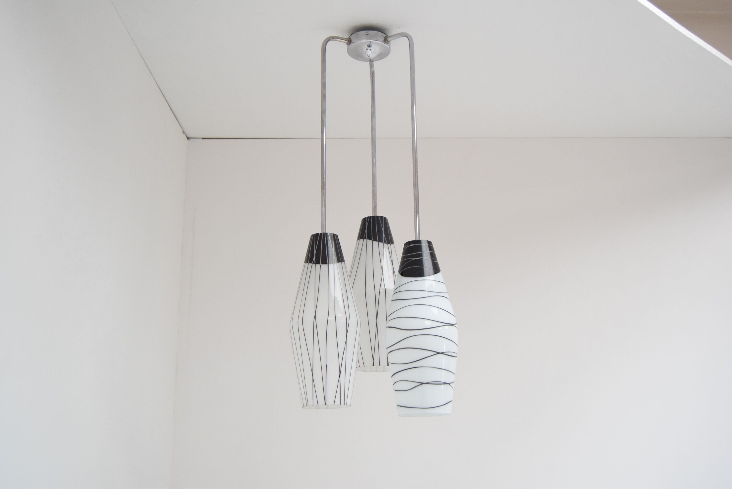 Mid-century Chandelier by Zukov,1970’s.