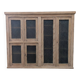 Raw glass cabinet