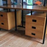 Wood and metal office 70s