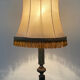 Lampe vintage en marbre et métal doré