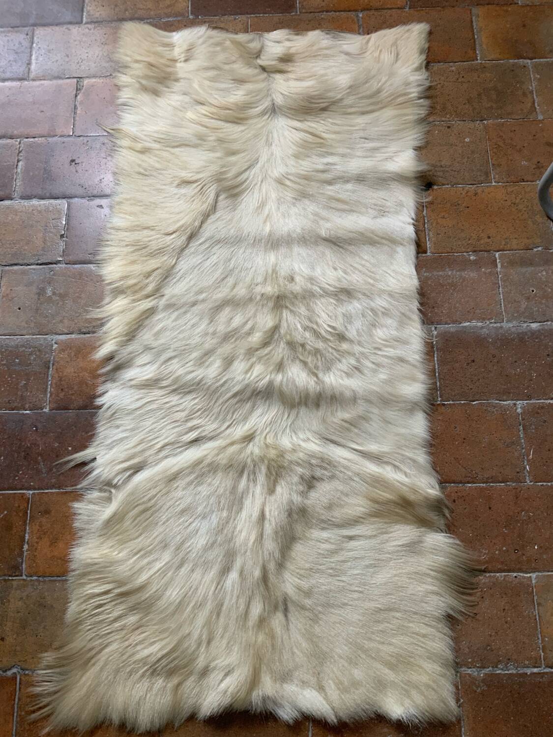 Vintage goatskin