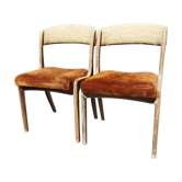 Paire de chaises Baumann gondole