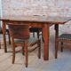 Vintage Art Deco Chairs in Beech and Walnut Veneer, Czech, 1920s, Set of 4