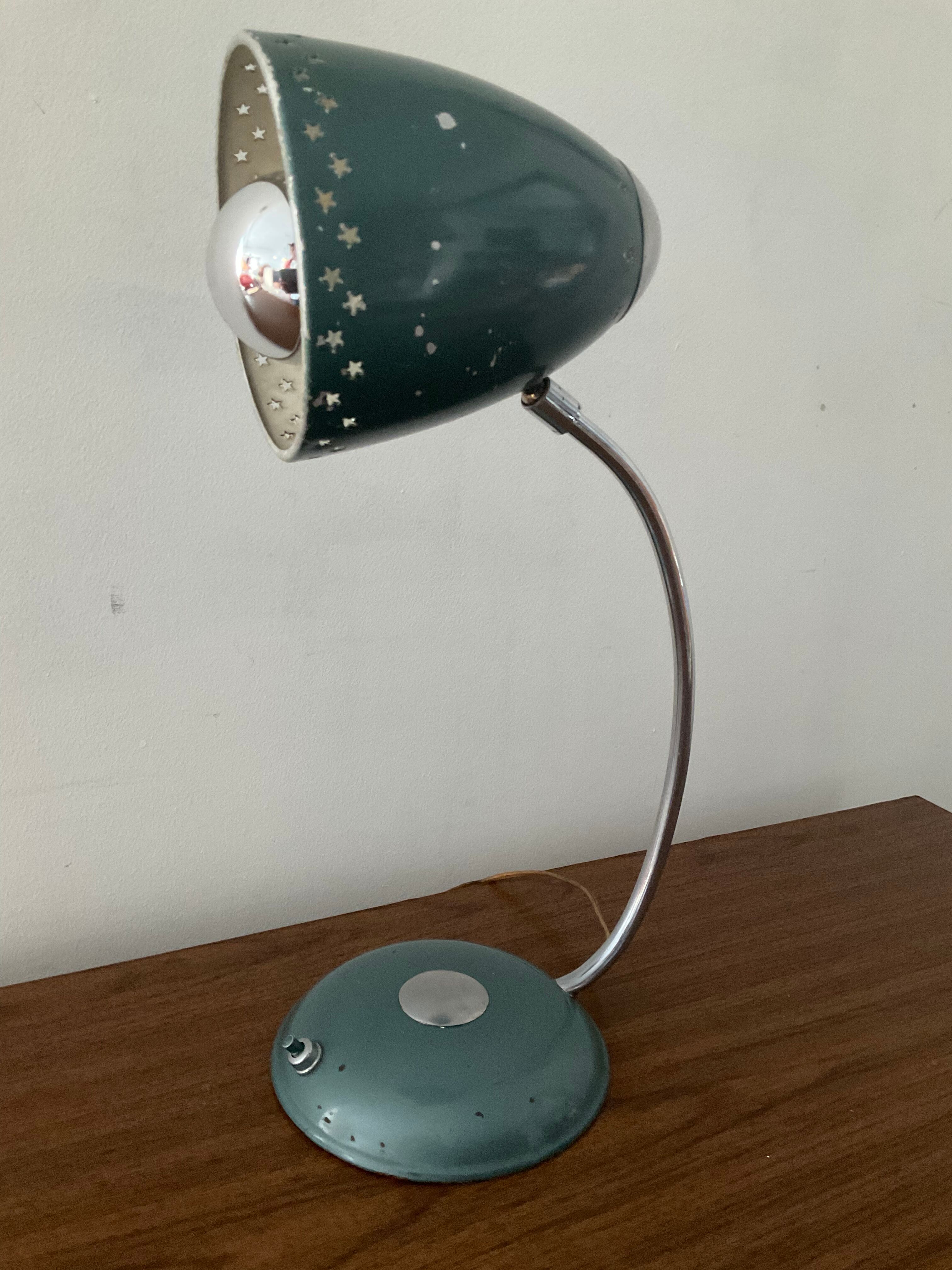 Lampe industrielle des années 50-60