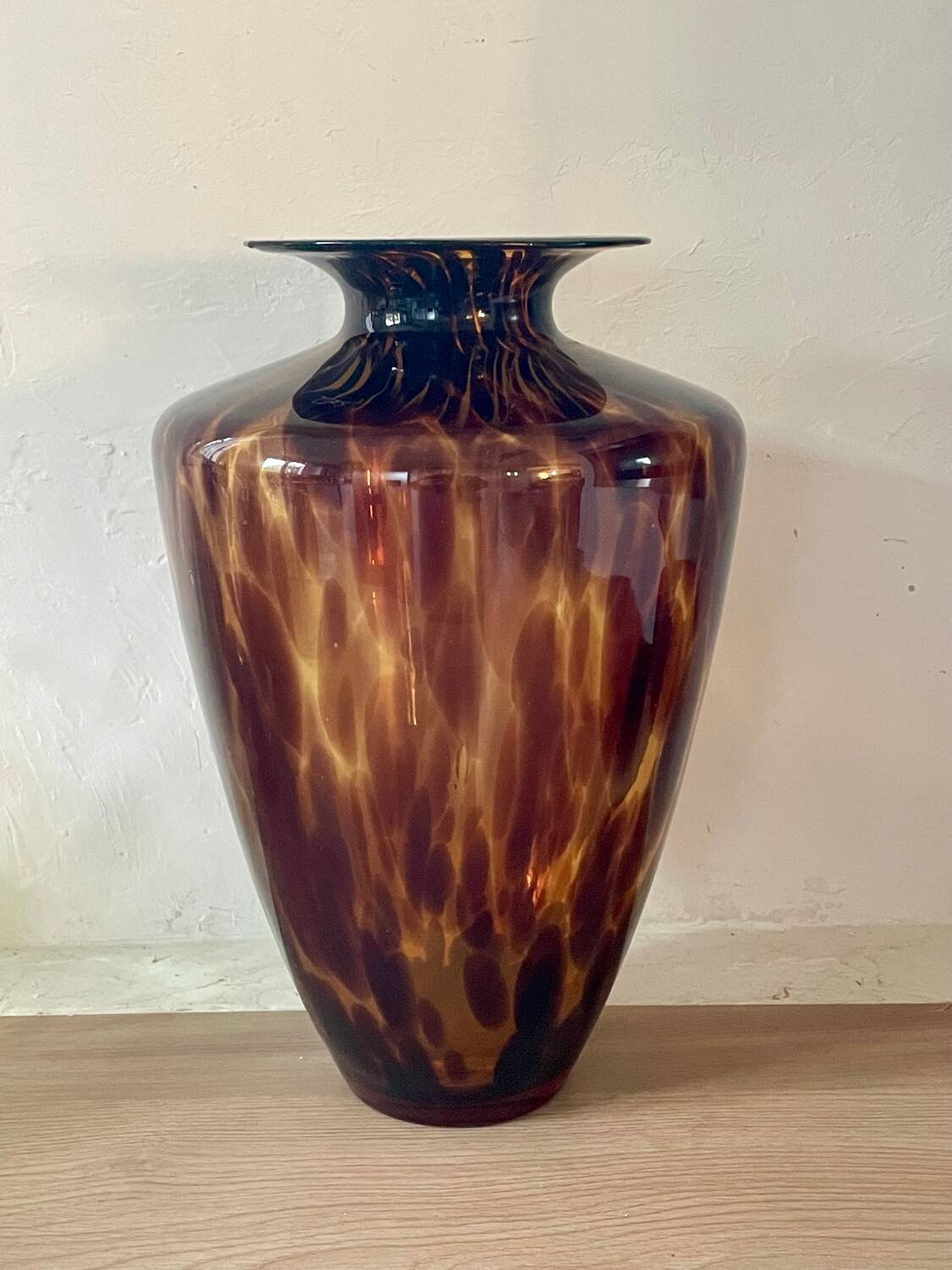 Vase en verre de Murano