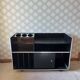 Meuble rangements vinyle et bar vintage
