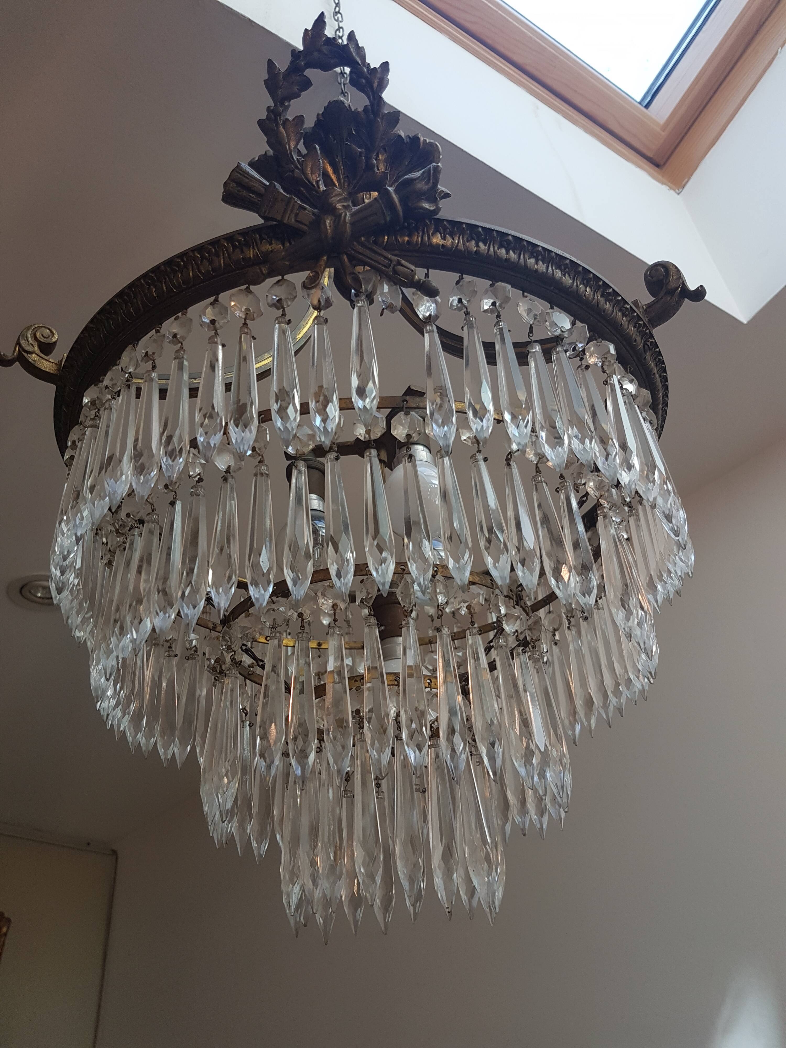 Crystal chandelier