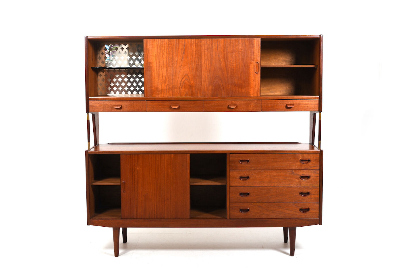 Fine Danish Top Cabinet / Sideboard in Teak 1950s