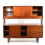 Fine Danish Top Cabinet / Sideboard in Teak 1950s