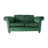 Vintage green couch