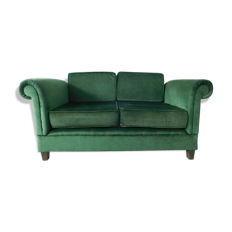 Vintage green couch