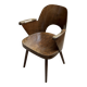 Lubomir Hofmann wooden armchair with armrests