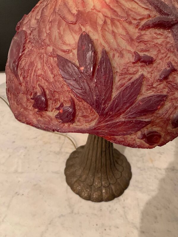 Lampe  «  coquillage et crustacés «