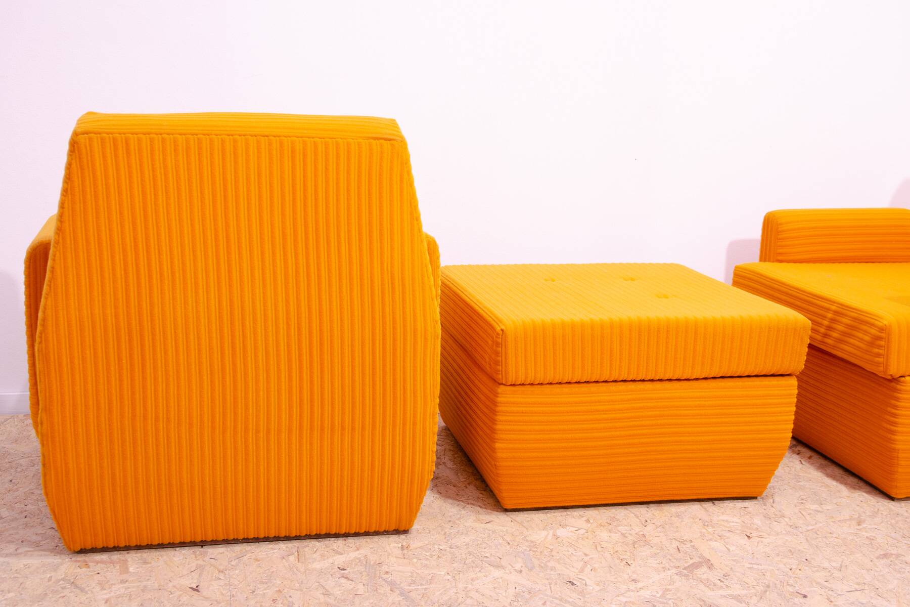Ensemble de salon vintage Eastern Bloc par Jitona, Tchécoslovaquie, 1970