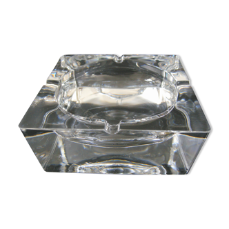 Vintage glass ashtray 1970