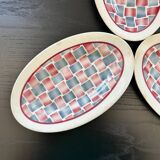 Set of 3 retro dishes